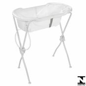 Banheira P/Bebê C/ Suporte Ergonômica Tutti Baby Branca 0004