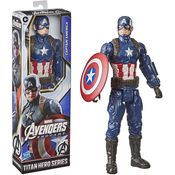 Capitão América Boneco Marvel Titan Hero 30cm Hasbro F1342