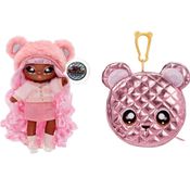 Boneca Articulada com Acessório - NaNaNa Surprise - Pom Glam Cali Grizzly - Mga