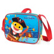 Lancheira Baby Shark Vermelho Luxcel