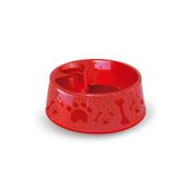 Bebedouro Plástico Paris  N2 - 700 Ml Vermelho - Furacão Pet