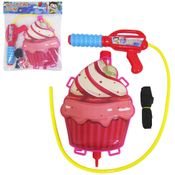 Lança agua mochila c/ reservatório verao CUPCAKE