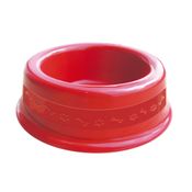 Comedouro Plástico N1 - 350 Ml Vermelho - Furacão Pet