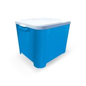 Container Para Racao 15 Kg Azul - Furacão Pet