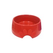 Comedouro Plástico Pop  N1 - 300 Ml Vermelho - Furacão Pet
