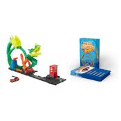 Kit Hot Wheels - Pista Épica do Dragão e Mega Desafio - Mattel