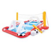 Piscina Playground Multi Esportes Futebol Volei Beisebol 470L Intex - 57147