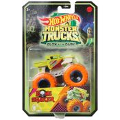 Hot Wheels - 1:64 - Bone Shaker - Monster Trucks Brilha no Escuro - HCB55