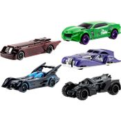 Hot Wheels - Set 5 Miniaturas - Batman 2022 Lote D - HDG89