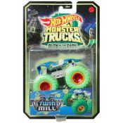 Hot Wheels - 1:64 - Twinn Mill - Monster Trucks Brilha no Escuro - HCB52