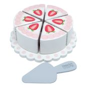 Coleção Comidinha Bolo Fatiado Morango