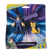 Imaginext Disney Pixar Buzz Lightyear Jumpsuit e Sox Mattel