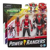 Power Rangers Ranger Vermelho e Cruise Beastbot Hasbro E7270