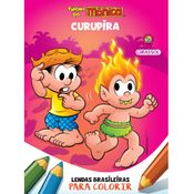 Livro Turma da Mônica - Para Colorir - Curupira - Catavento