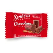Paçoca zero com chocolate