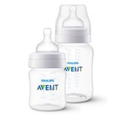 Kit Mamadeiras Clássica Anticólica Avent 125 e 260ml
