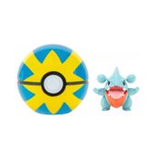 Pokémon Clip 'n' Go Mini Figura Gible e Quick Ball