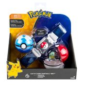 Kit de Ação Pokémon, Cinto Porta Pokébola - Squirtle