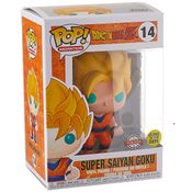 Funko Pop Dragon Ball Z Super Saiyan Goku Glow 14