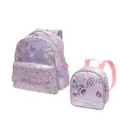Kit Mochila Lilica Ripilica Jardim Secreto + Lancheira