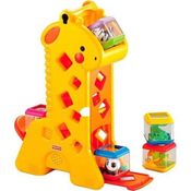 Girafa Com Blocos Para Bebe +6 Meses Fisher Price