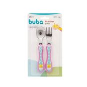 Kit Talher Infantil Girafinha de Inox - Buba