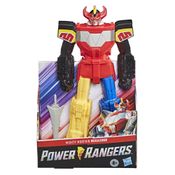 Figura de Ação - Megazord - Power Rangers - Mighty Morphin - Vermelho - Hasbro