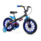 Bicicleta Infantil  Aro 16 com Rodinhas Tech Boys Nathor