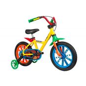 Bicicleta Infantil Aro 14 com Rodinhas Caloi Zigbim Nathor