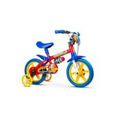 Bicicleta Infantil Aro 12 com Rodinhas Fireman Nathor