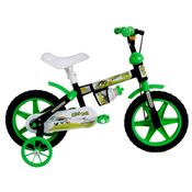 Bicicleta Infantil Aro 12 Houston Mini Boy MB12J com Squeeze e Rodinhas