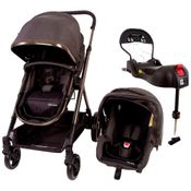 Carrinho de Bebê Safety 1st Travel System Discover Trio Chrome