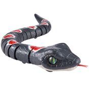 Boneco Robo Alive Cobra Cinza e Vermelha 1121 - Candide