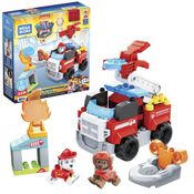 Blocos de Montar - Mattel - Mega Bloks - Patrulha Canina - Caminhão De Bombeiros do Marshall