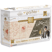 Quebra Cabeça Puzzle Harry Potter Brilha no Escuro 500p Grow