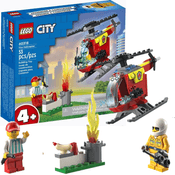 Lego City Helicóptero Dos Bombeiros Fire Helicopter 60318