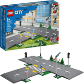 Lego City Cruzamento De Avenidas Brilha No Escuro 60304