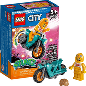 Lego City Stuntz Motocicleta de Acrobacias Com Galinha 60310