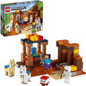 Lego Minecraft O Posto Comercial Com 201 peças Ref 21167