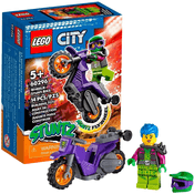 Lego City Stuntz Motocicleta De Acrobacias Wheeling 60296