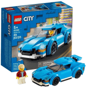 Lego City Carro Esportivo De Corrida Azul 60285