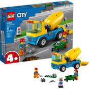 Lego City Caminhão Betoneira Com Operários 60325