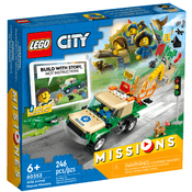 Lego City Missões Resgate De Animais Selvagens 60353