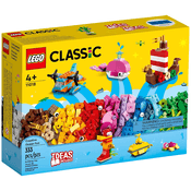 Lego Classic Diversão Criativa no Oceano 11018