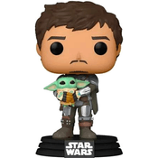 Funko Pop! Star Wars Mandaloriano Com Grogu Baby Yoda 461