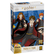 Quebra Cabeça Puzzle Harry Potter 60 Peças Grow