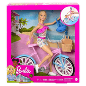 Barbie Boneca Passeio De Bicicleta HBY28 2022 Mattel