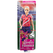 Barbie Jogadora De Futebol Camisa Vermelha Mattel HCN17