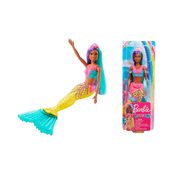 Boneca Barbie Dreamtopia Sereia Cabelo Roxo e Verde - Mattel