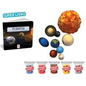 Massinha Livro Planetas com Massa Estrela